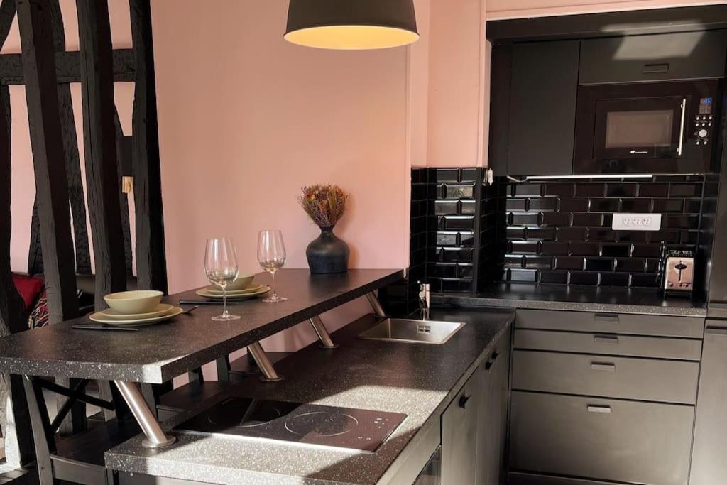 Rouen Hyper Centre 55 M2, La Glamour Suite 5* Luaran gambar